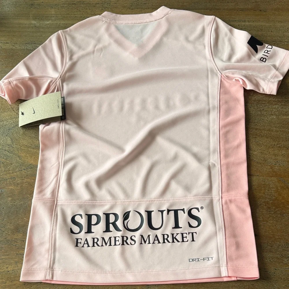 Nike Kids Angel City FC Light Pink Soccer Jersey - Picture 4 of 4